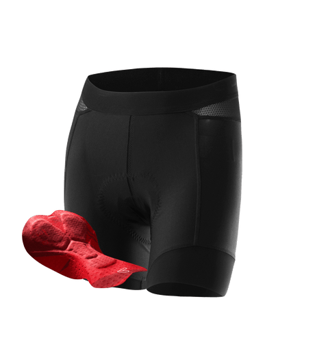 Löffler W Fietsshorts Light Hotbond® Zwart