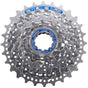 Shimano CS-HG50 cassette 8-speed, vernikkeld zilver
