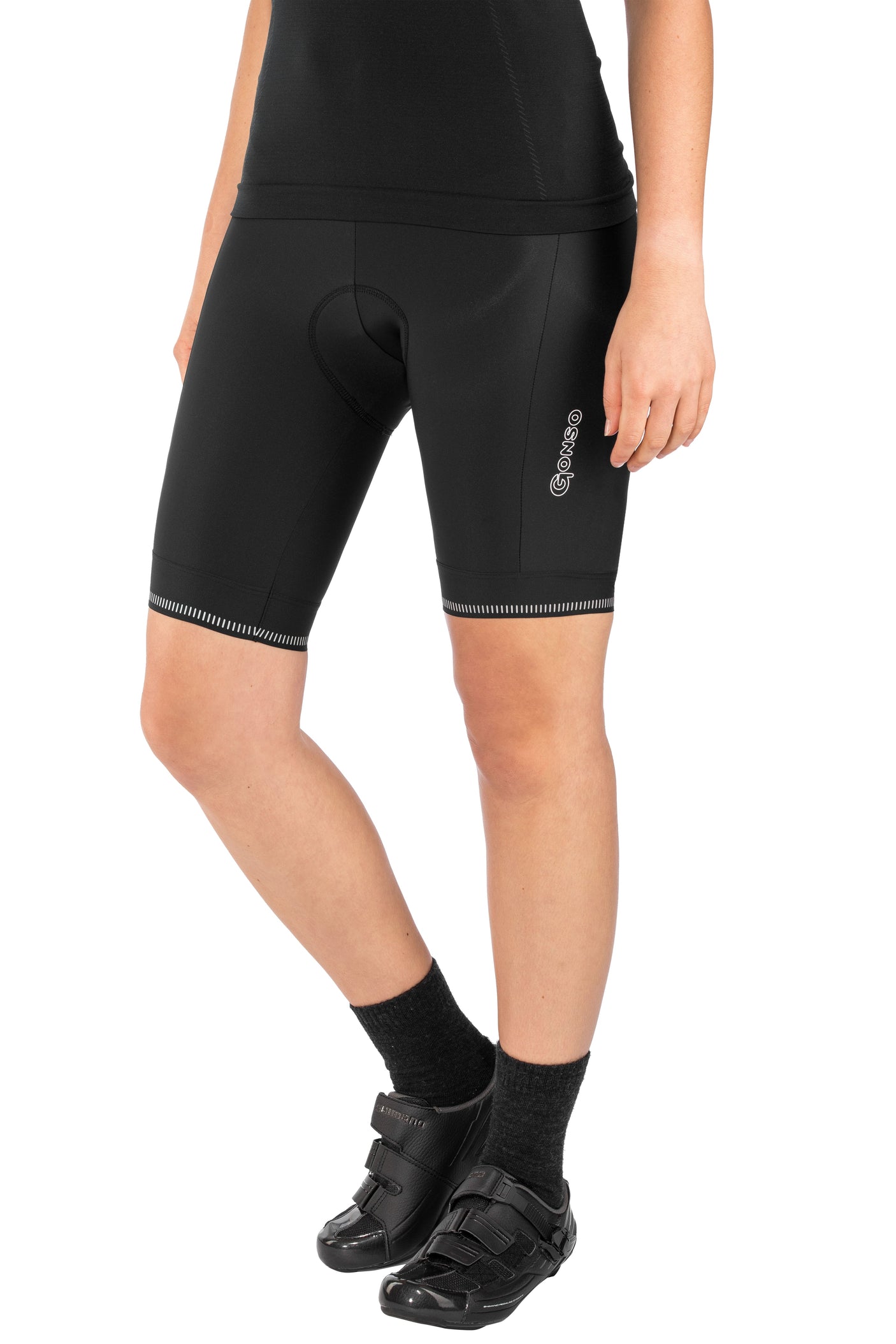 Gonso SITIVO Blue Thermische Fietsbroek Dames - Zwart Gonso SITIVO Blue Thermische Fietsbroek Dames - Zwart