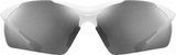 uvex Sportstyle 223 fietsbril Wit / Lightmirror Zilver