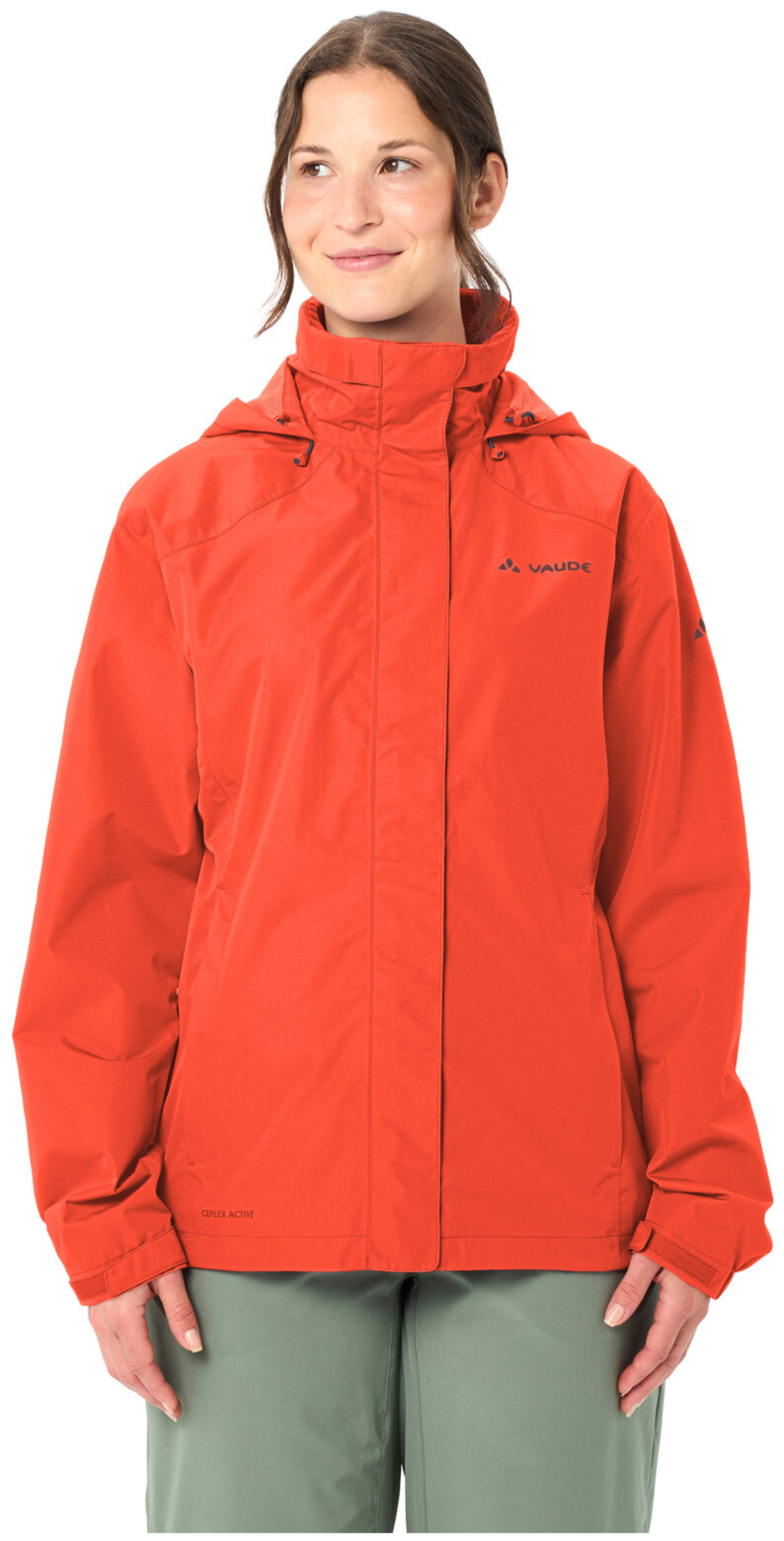 VAUDE Dames Escape Fiets Licht Jack glowing red