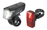 XLC Capella CL-S20 Verlichtingsset StVZO zwart/rood