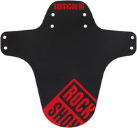 RockShox MTB spatbord zwart/rood – aktuelle Variante