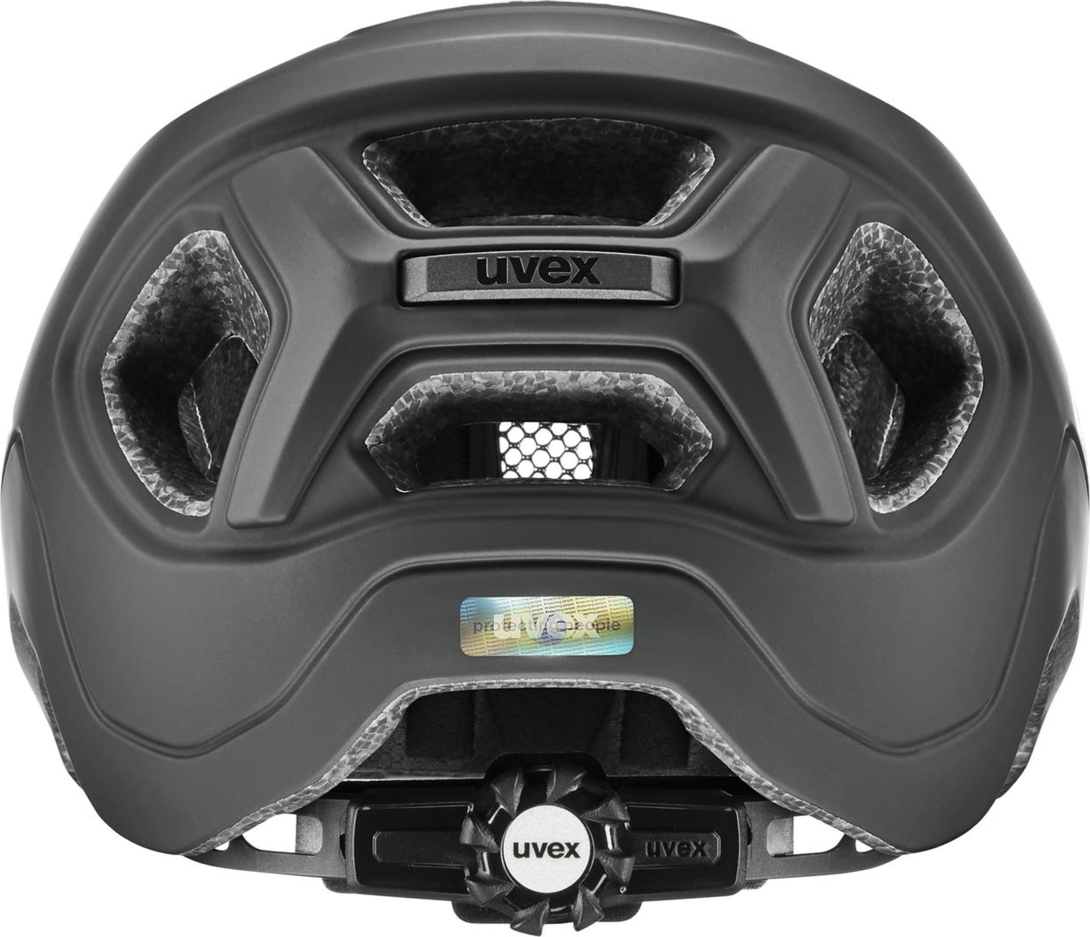 uvex React Jr. Kinderhelm Wit-Zwart Mat