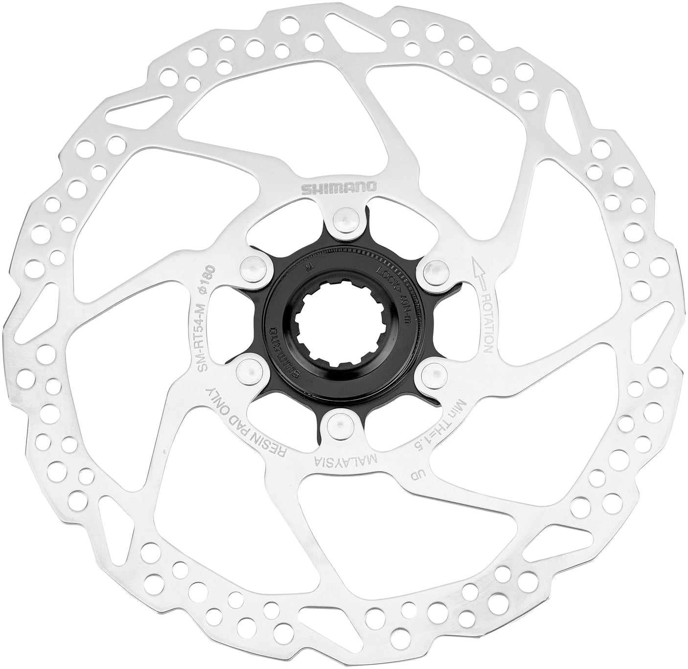 Shimano SM-RT54 remschijf 180mm voor organische remblokken