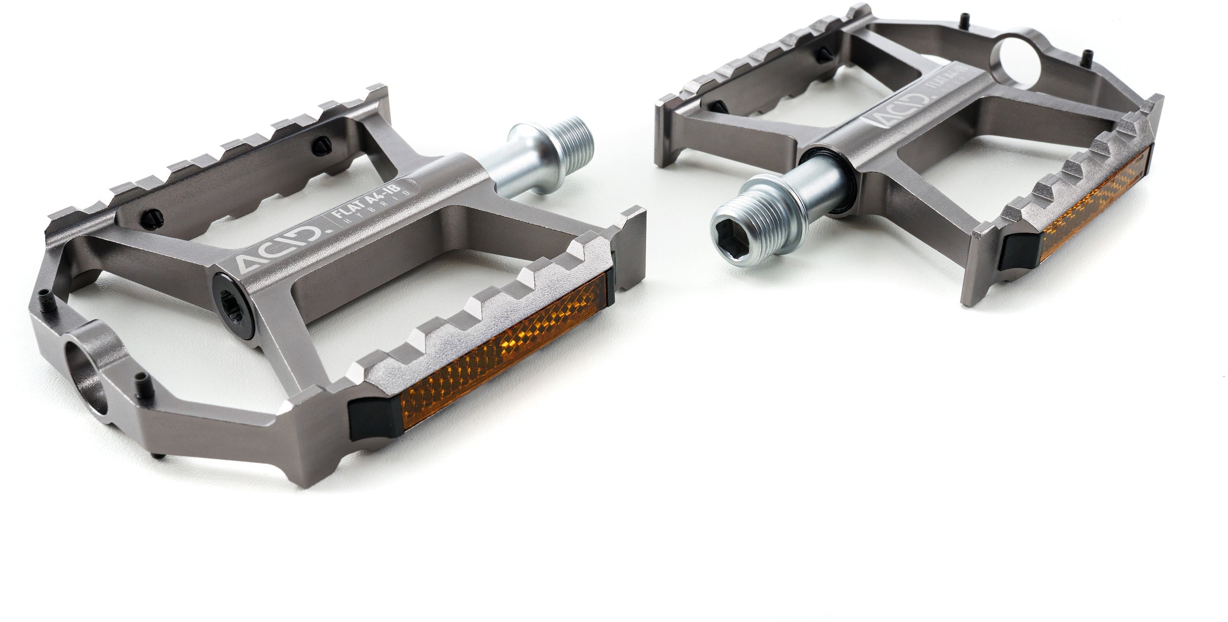 ACID Pedalen FLAT A4-IB Hybrid grijs