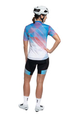 Cube WS Trikot CMPT TEAMLINE korte mouw wit