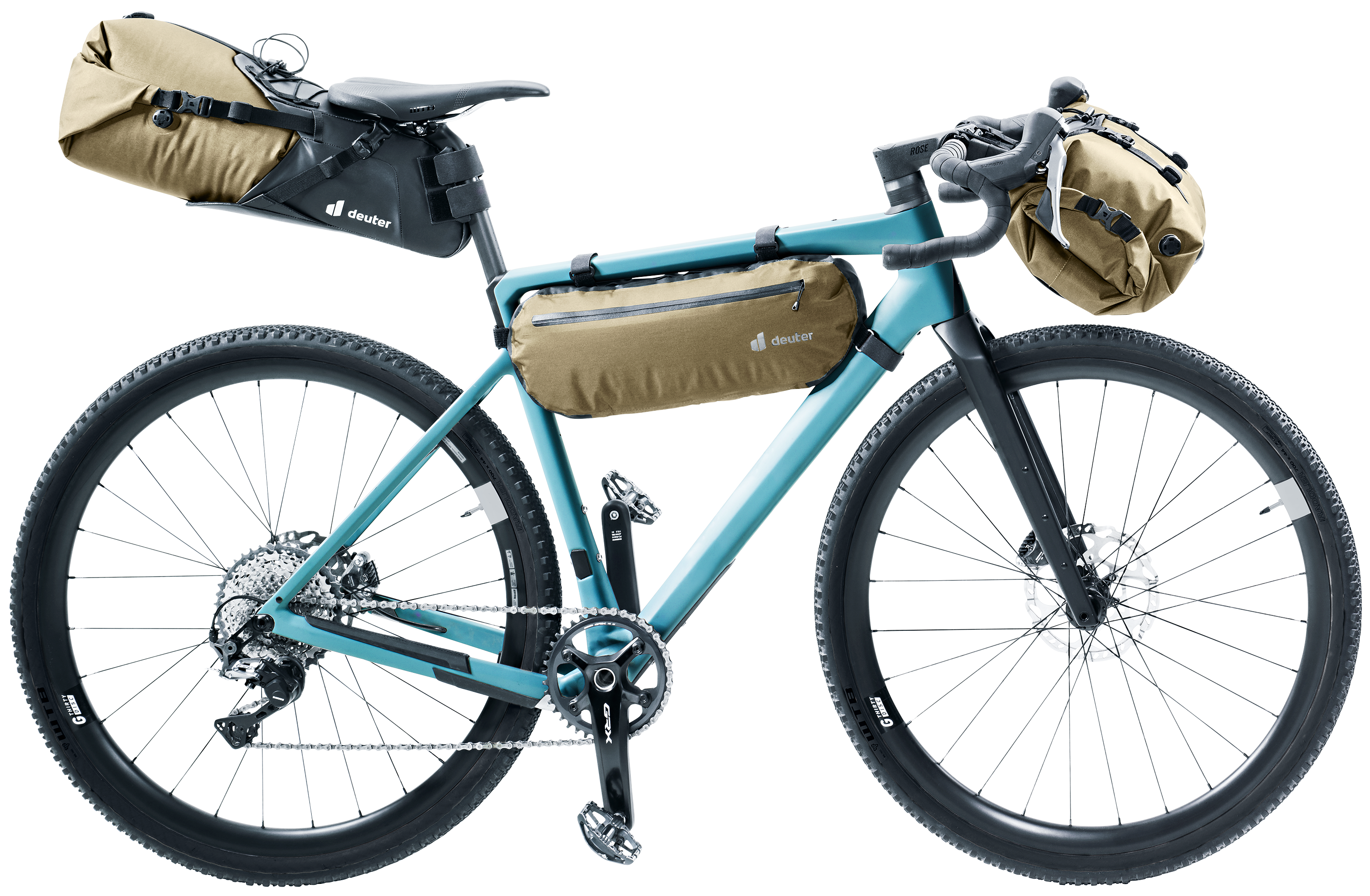 deuter Cabezon Front Bag 6 stuurtas beige/zwart