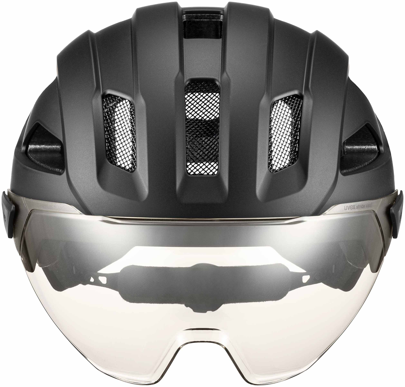 uvex Stride Vizier City-helm Zwart Mat