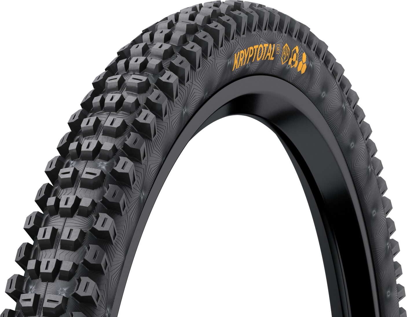 Continental Kryptotal-F Trail Endurance Vouw 28" Vouwband zwart / zwart skin