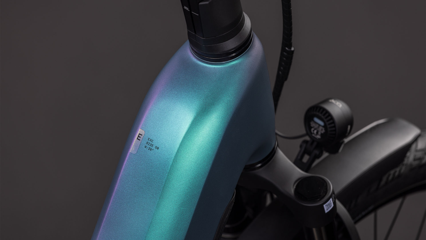 Cube Kathmandu Hybrid EXC 800 Wave smaragdgroen´n´prism