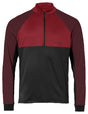 VAUDE Qimsa Halfzip LS Shirt Heren karmijn