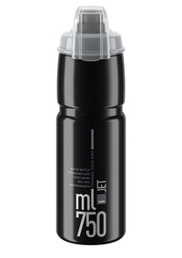 Elite Jet Plus Drinkfles 750ml zwart/grijs logo – aktuelle Variante