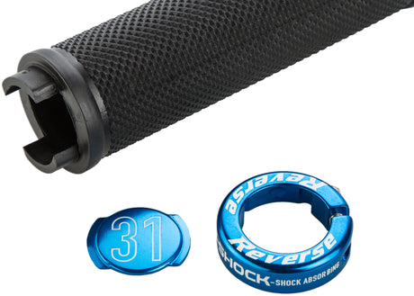 Reverse Classic R-Shock Compound handvatten zwart/donkerblauw