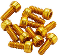 Reverse US Pedal Pin Kit voor Escape Pro/Black One Alu goud – aktuelle Variante