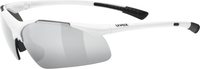 Uvex Sportstyle 223 fietsbril Wit / Lightmirror Zilver – aktuelle Variante