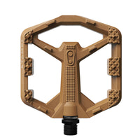 Crankbrothers Stamp 0 Small platform-pedaal bruin – aktuelle Variante