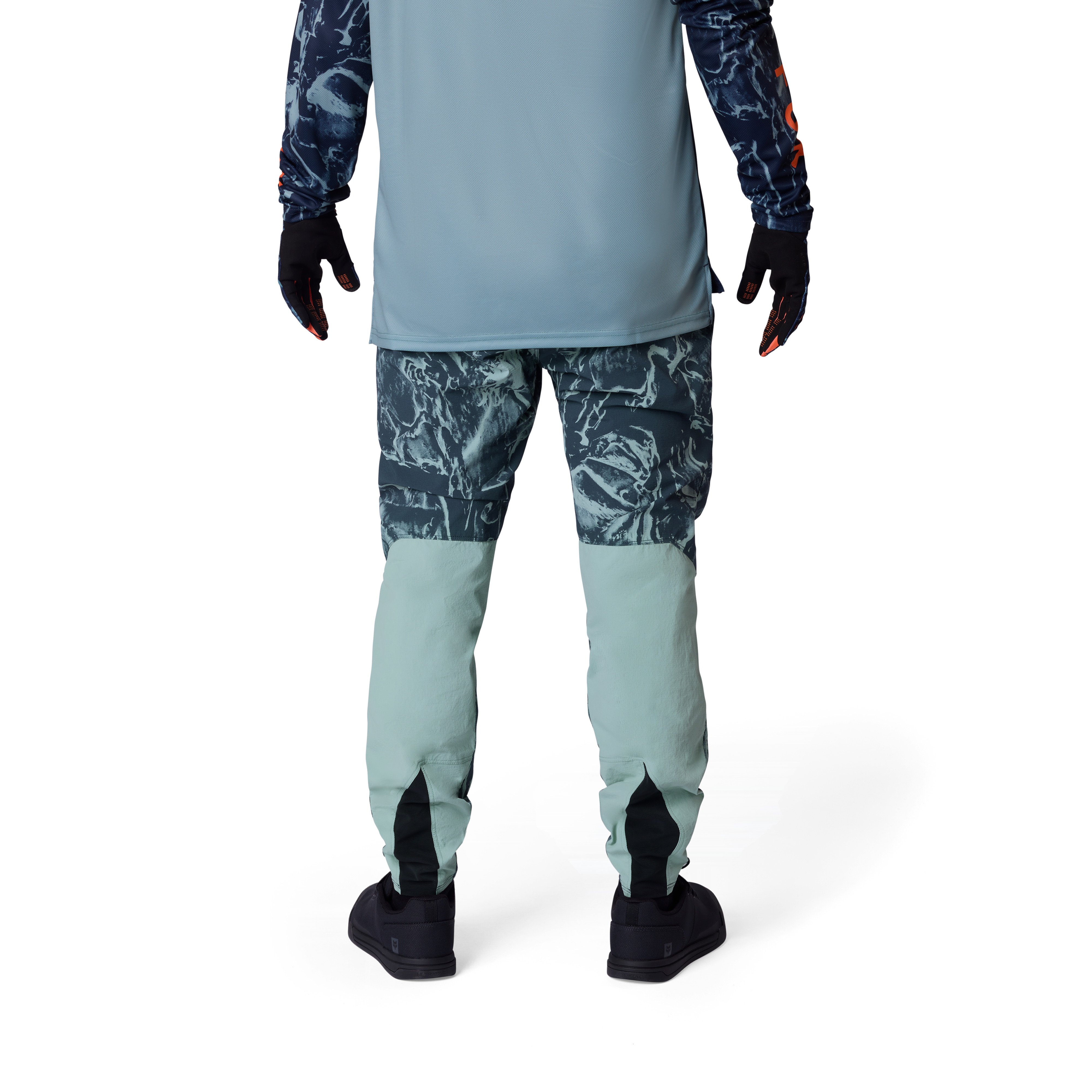 Fox Ranger Broek Afbeelding Print Arctic Blue