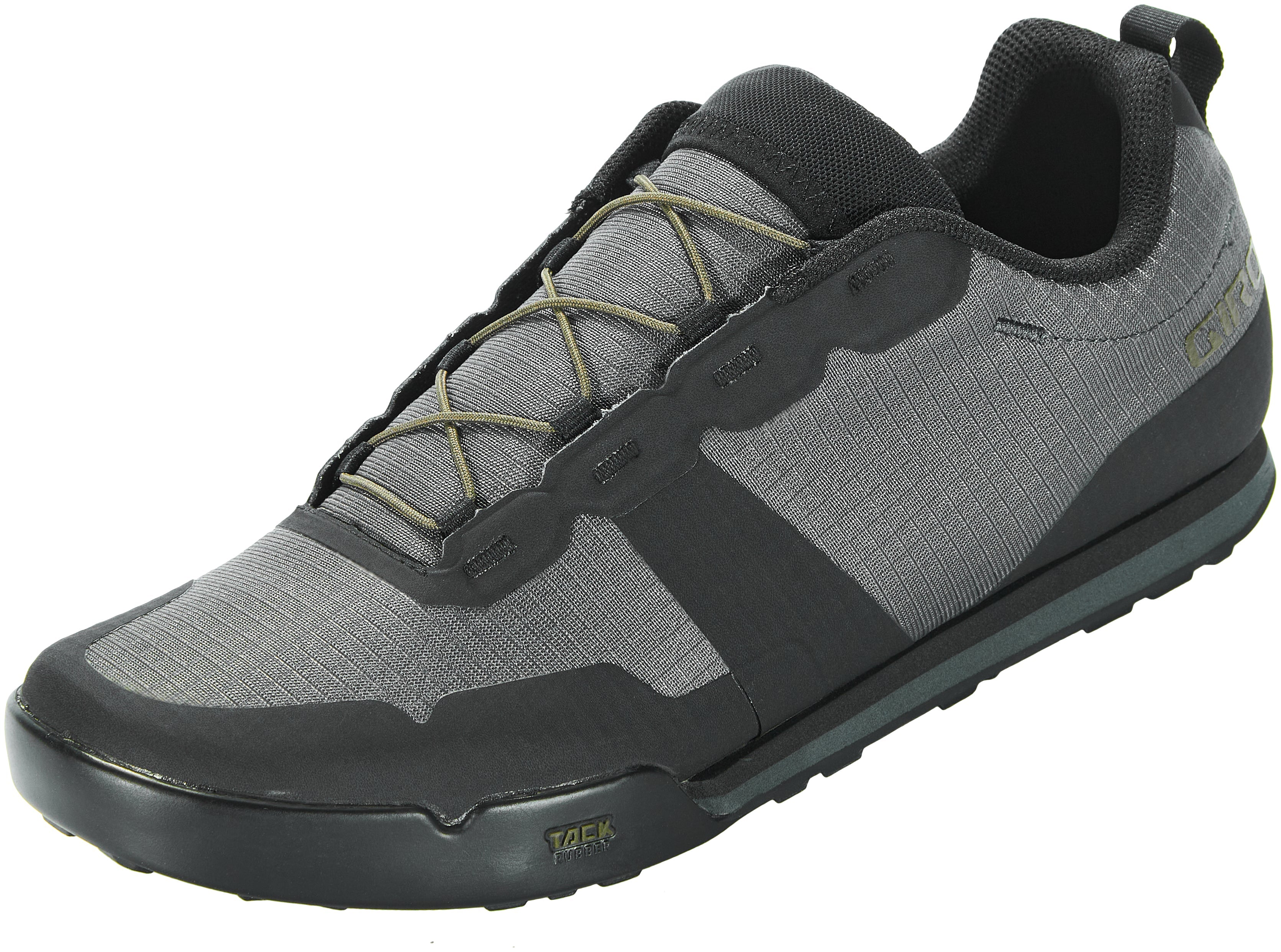 Giro Tracker Fastlace schoenen dark shadow/trail green