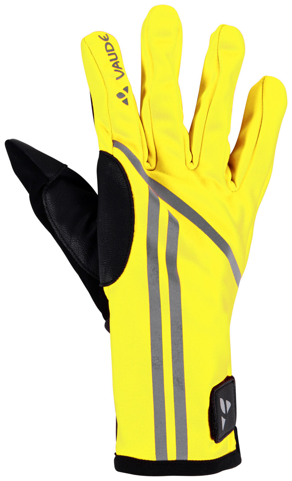 Vaude Posta Warm Handschoenen neon geel