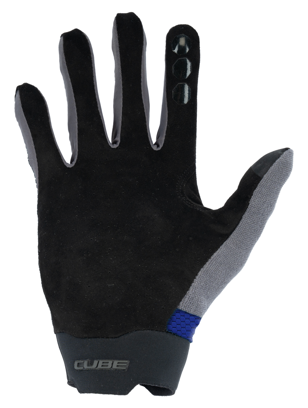 Cube Handschoenen Gravity lange vingers X Actionteam blauw