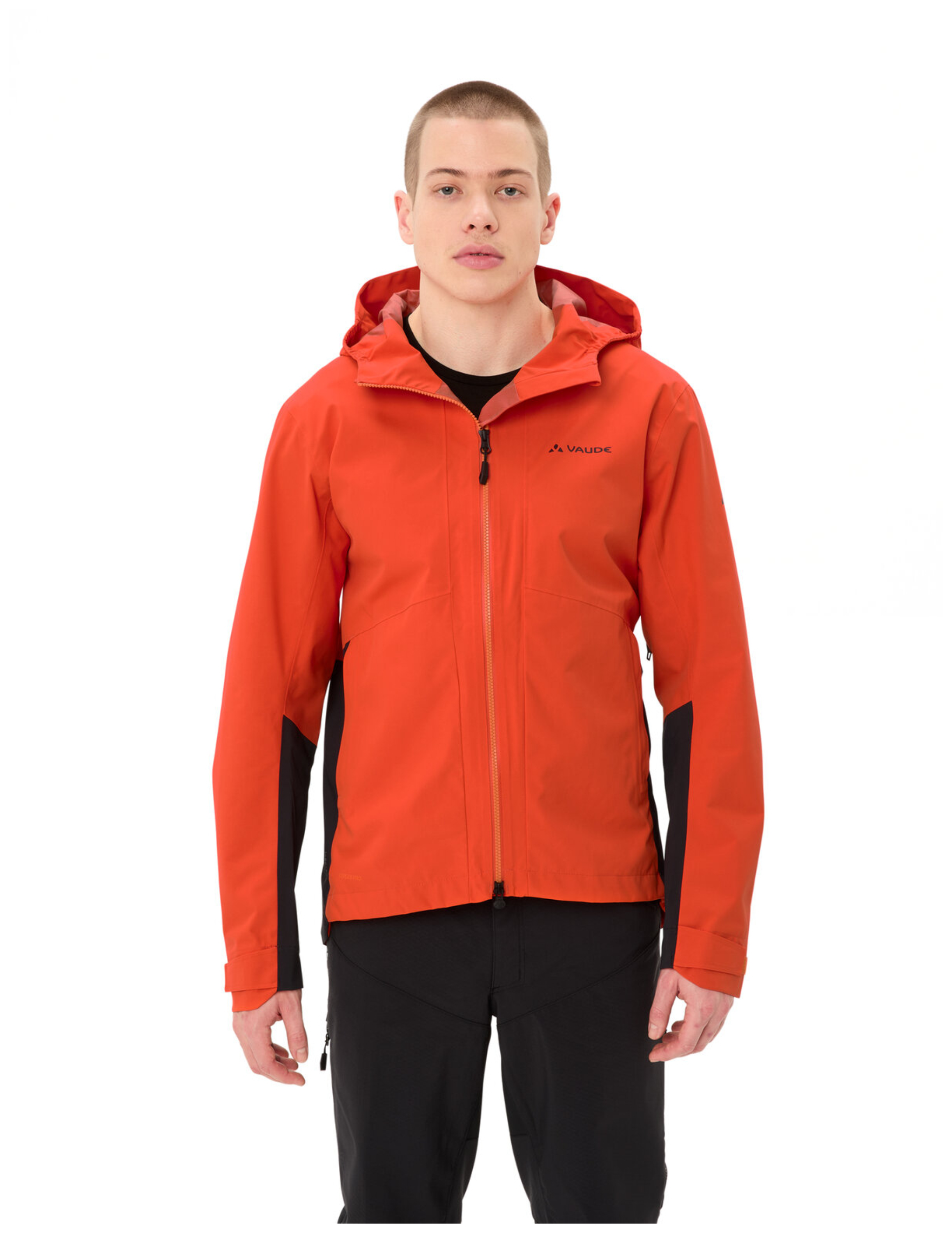 VAUDE Heren Moab Pro Regenjas glowing red