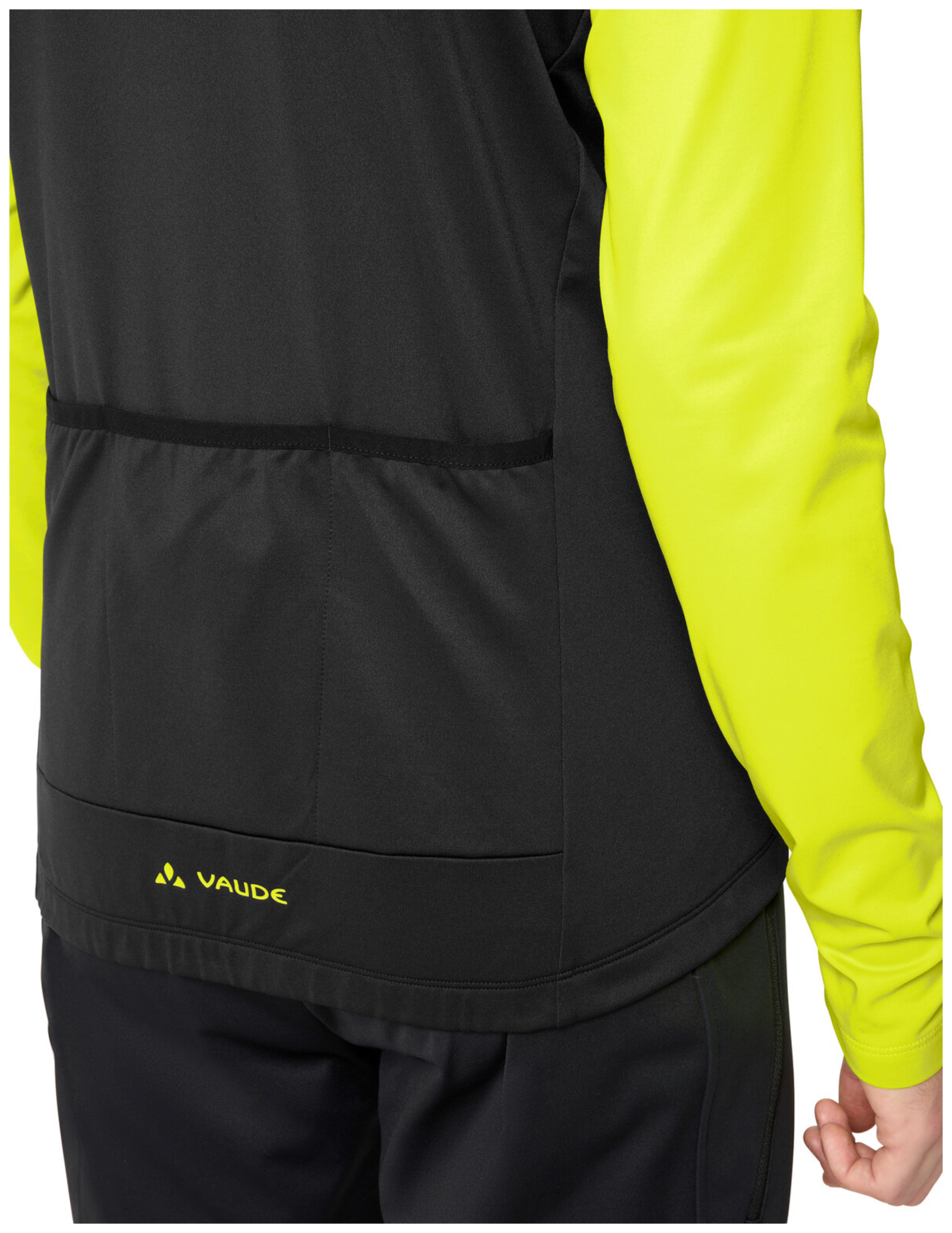 VAUDE Heren Posta LS Tricot II neon geel