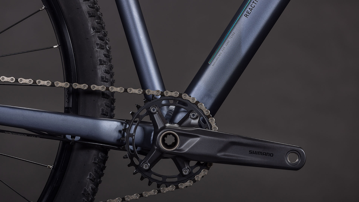 Cube Reaction SLX metallicgrijs´n´black (2026)