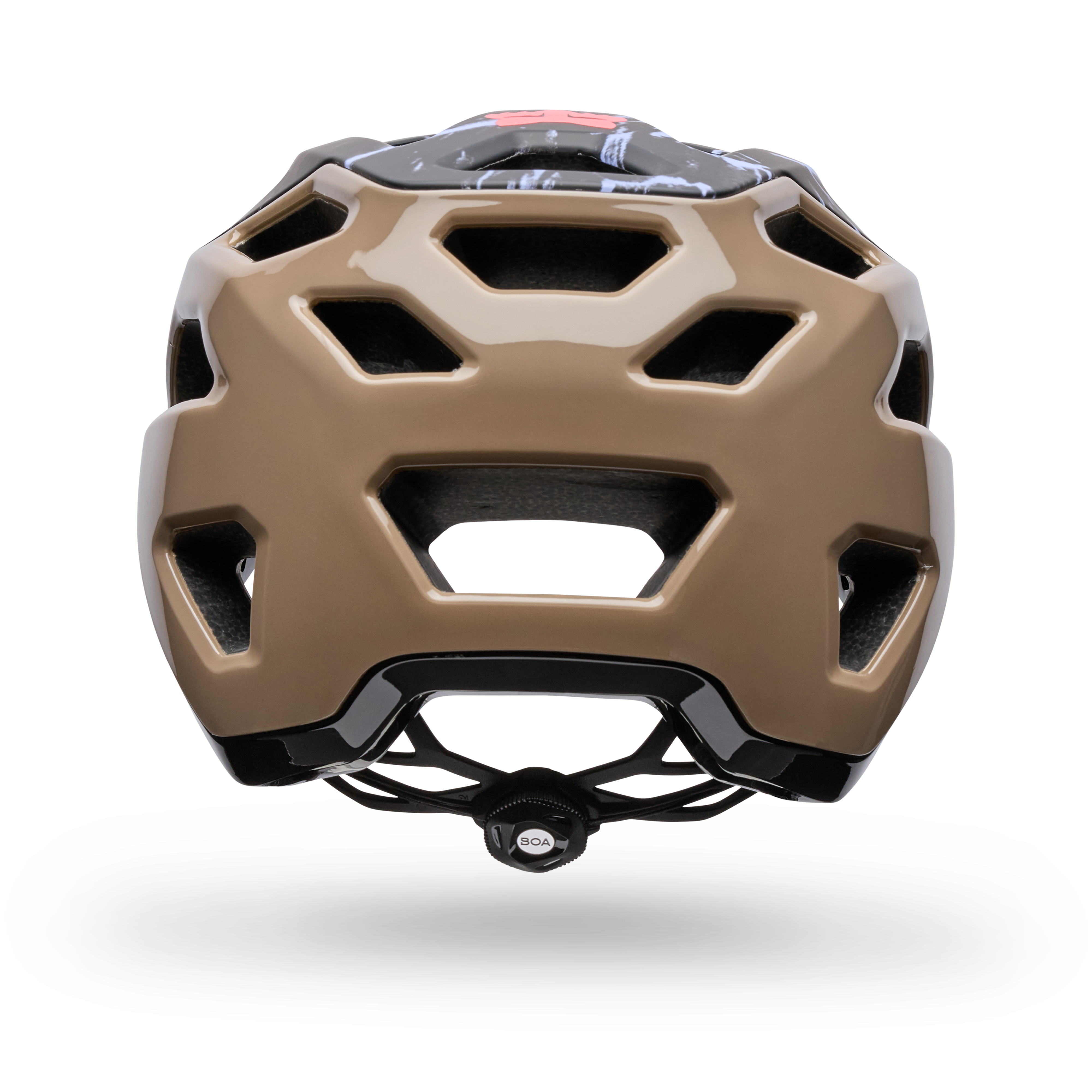 Fox Crossframe Pro Quest MTB-helm Notenbruin
