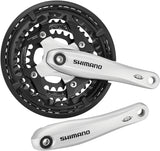 Shimano Trekking FC-T521 Octalink Kurbelgarnitur 3x10-fach 48-36-26 Zähne silber