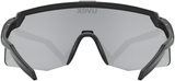 uvex Pace Stage S fietsbril Zwart Mat / Spiegel Zilver