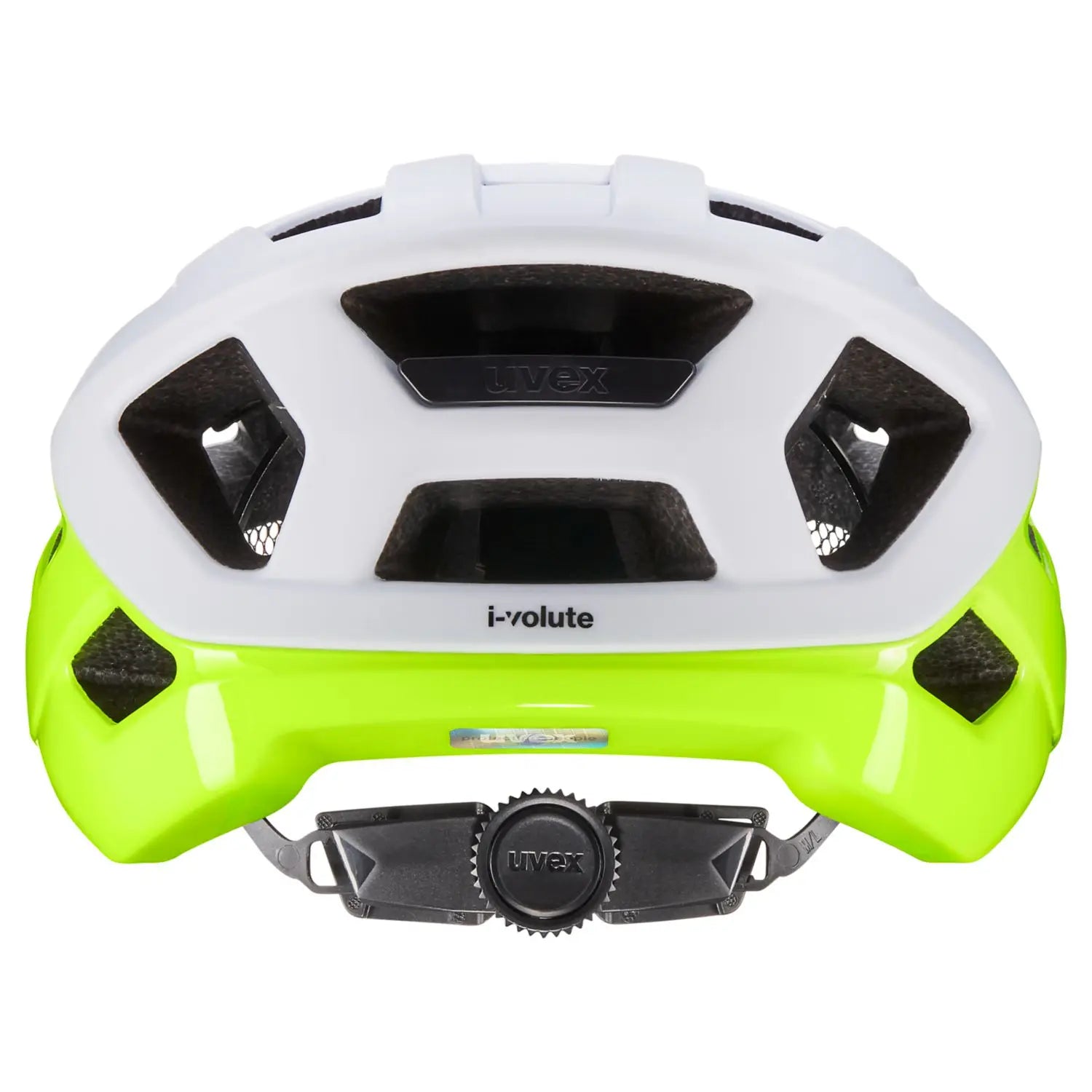 uvex I-Volute racefietshelm Wit-Neon Geel Mat