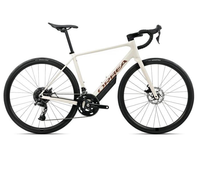 Orbea AVANT H50 Ivoorwit - Titanbrons (Glans) (2026)