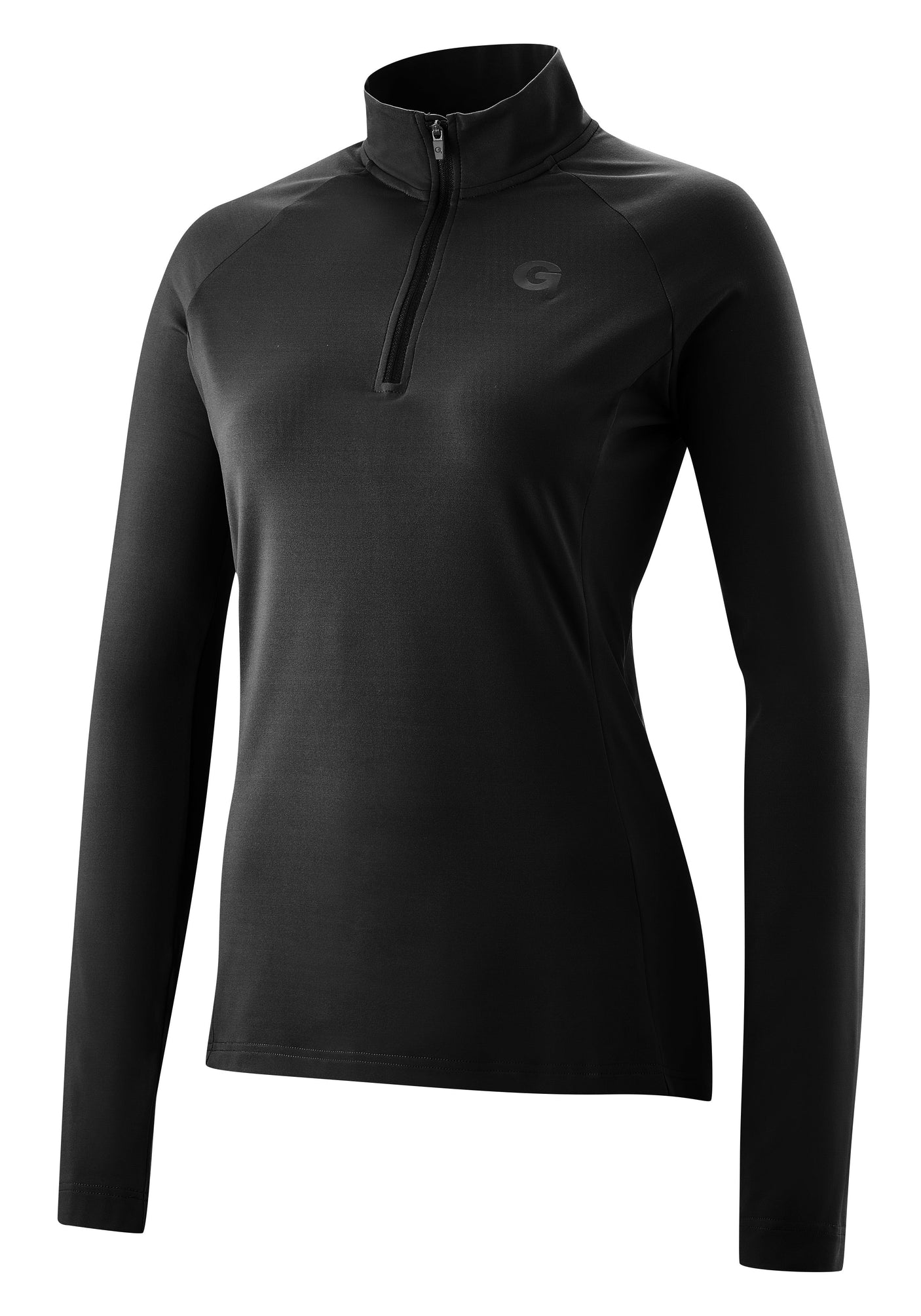 Gonso Essential Jersey Lange Mouw Dames Zwart