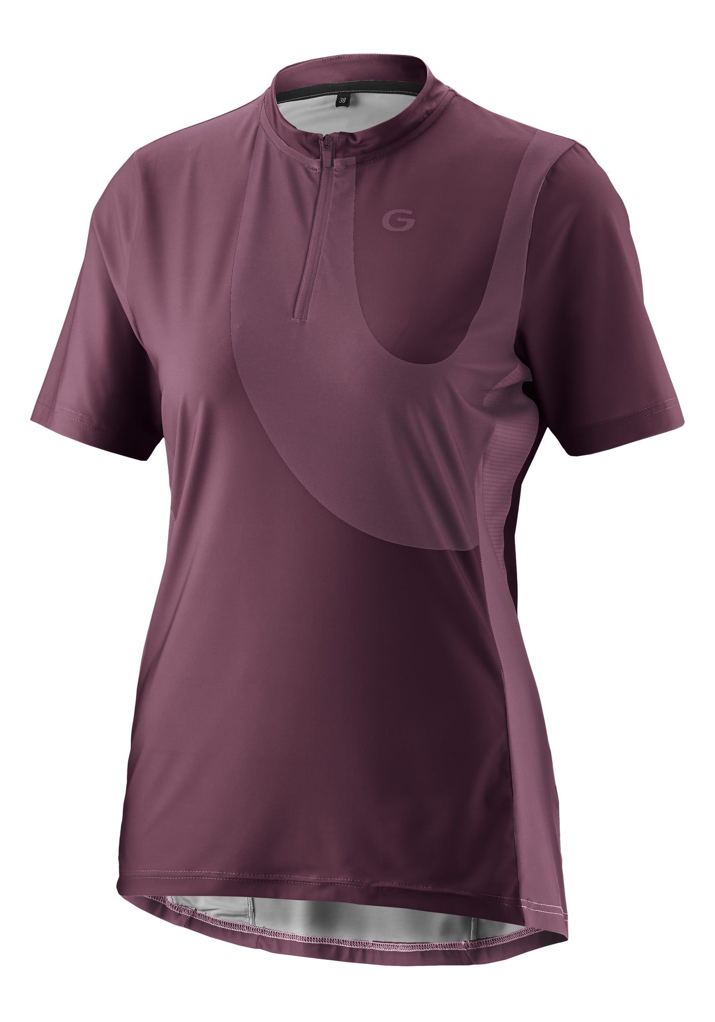 Gonso Adventure Jersey Halfzip Dames rijke aarde