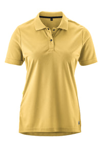 Gonso Essential Poloshirt Dames yellow finch