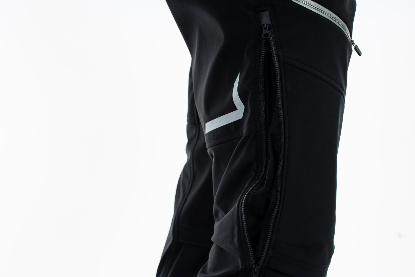 CUBE BLACKLINE softshellbroek lang 365