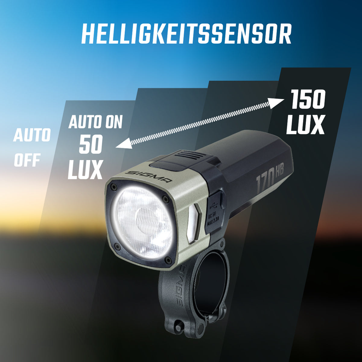 Sigma AURA 170 HB LINK Voorlicht