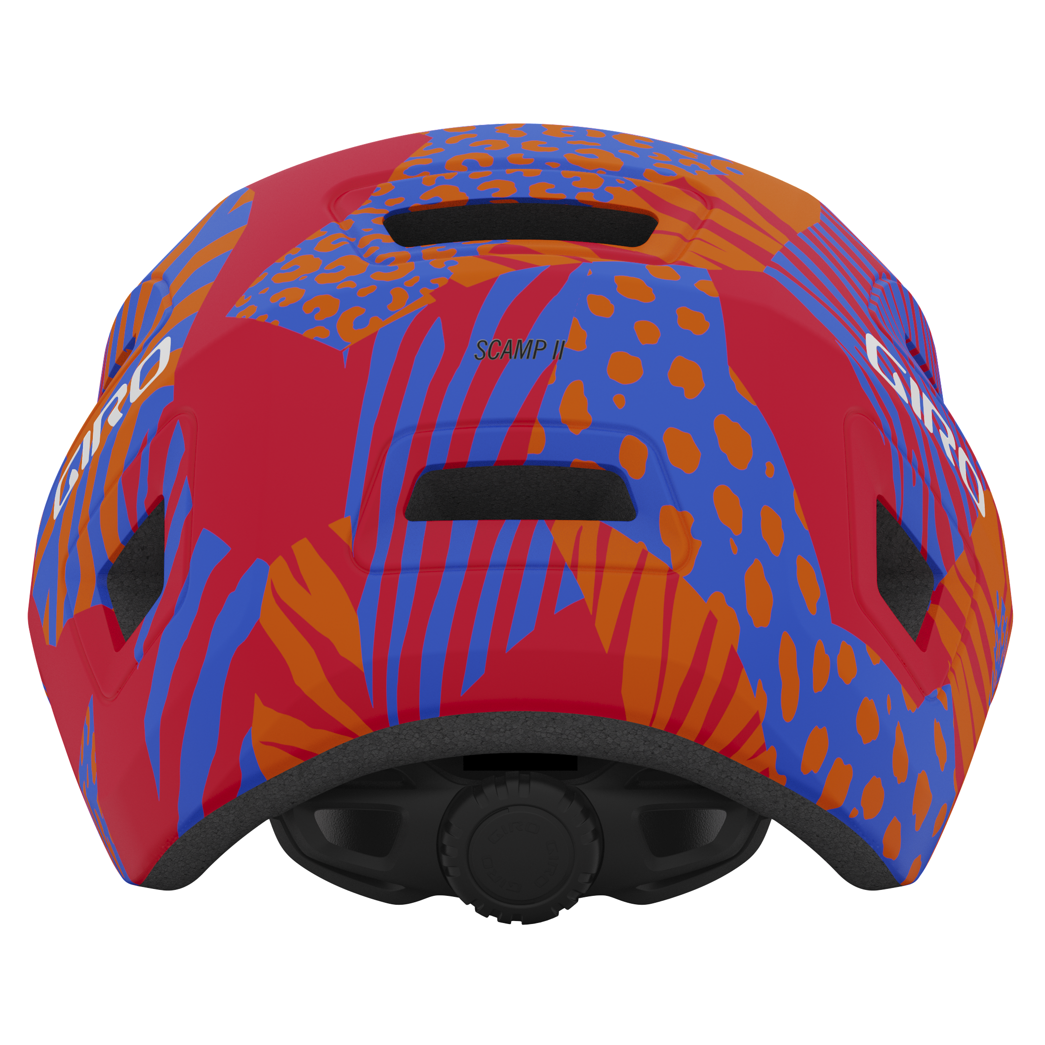 Giro Scamp II helm mat rood animal