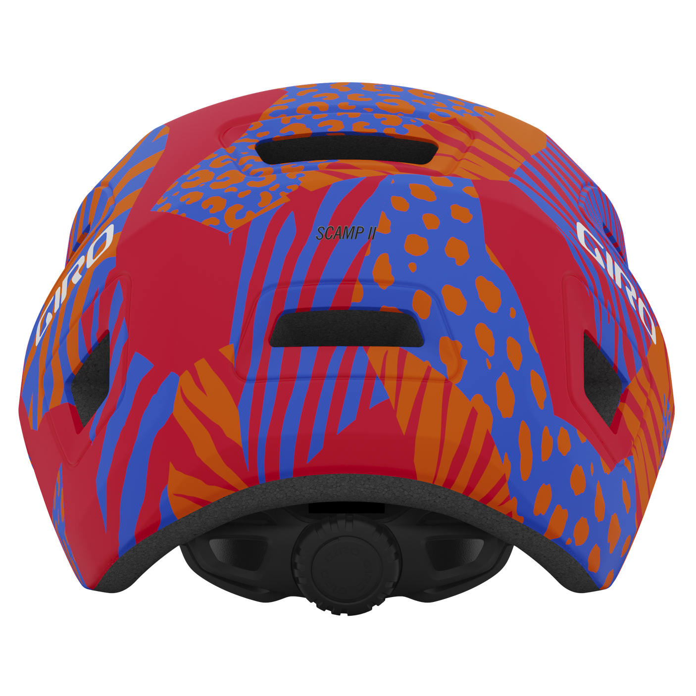 Giro Scamp II helm mat rood animal