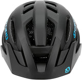 Giro Fixture II Y helm mat zwart/blauw
