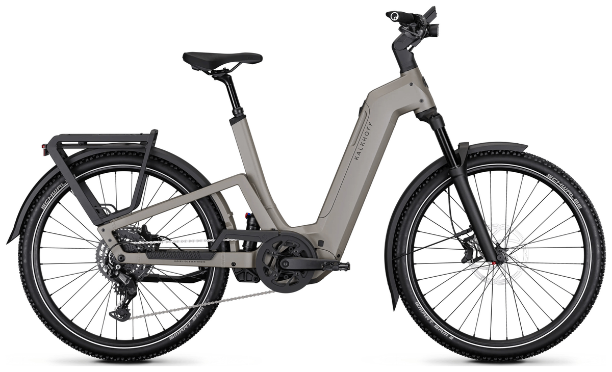 Kalkhoff ENTICE 7+ MOVE 720 Wh Wave 720 moonstonegreymatt