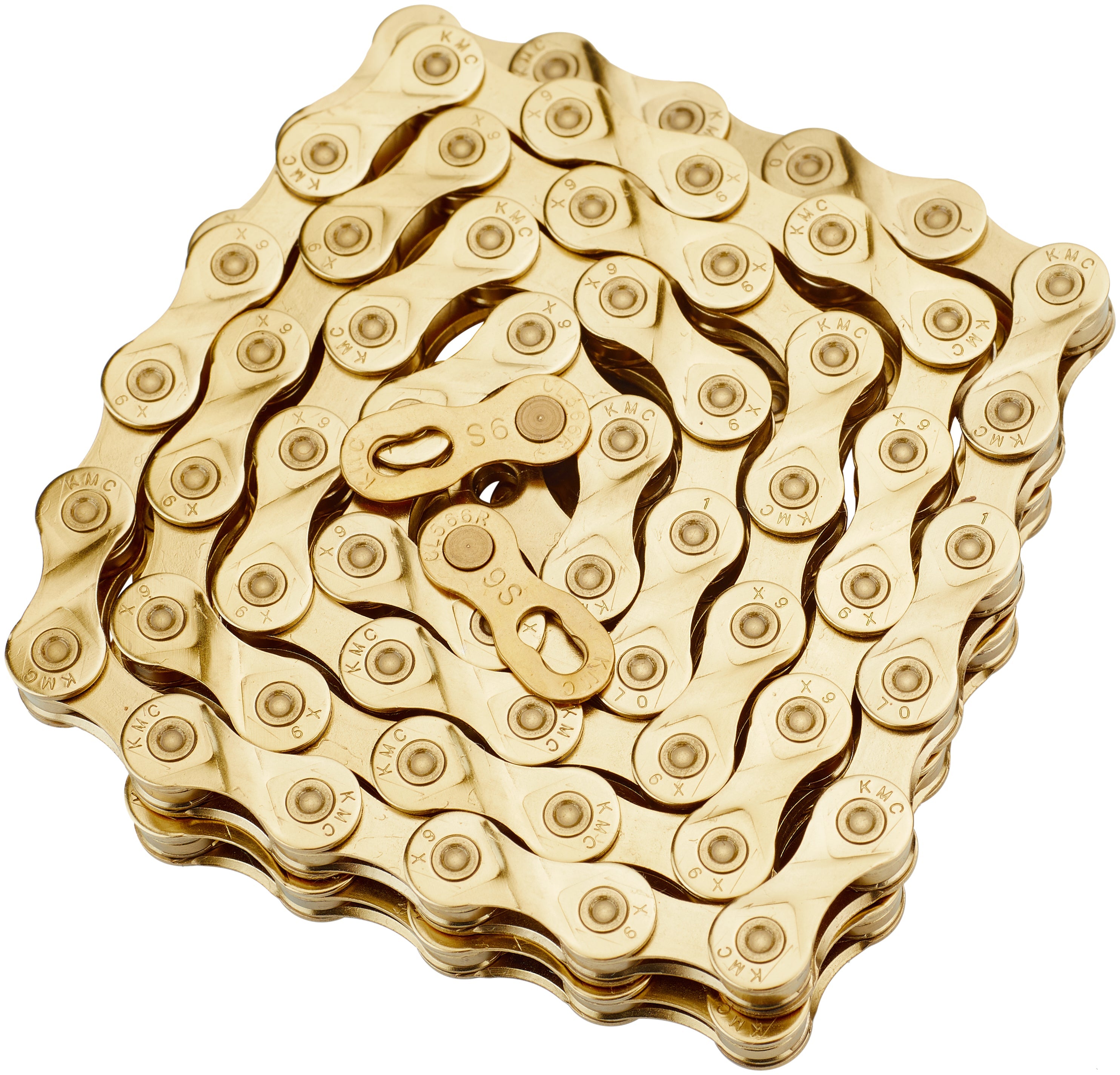 KMC X9 Ti-N ketting 9-speed goud
