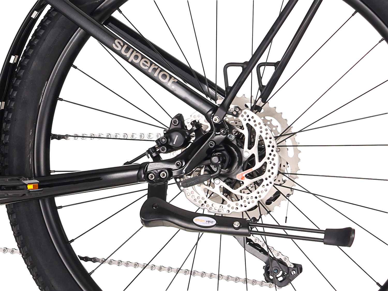 Superior eRX 6.4 MS 630Wh Glanz Zwart