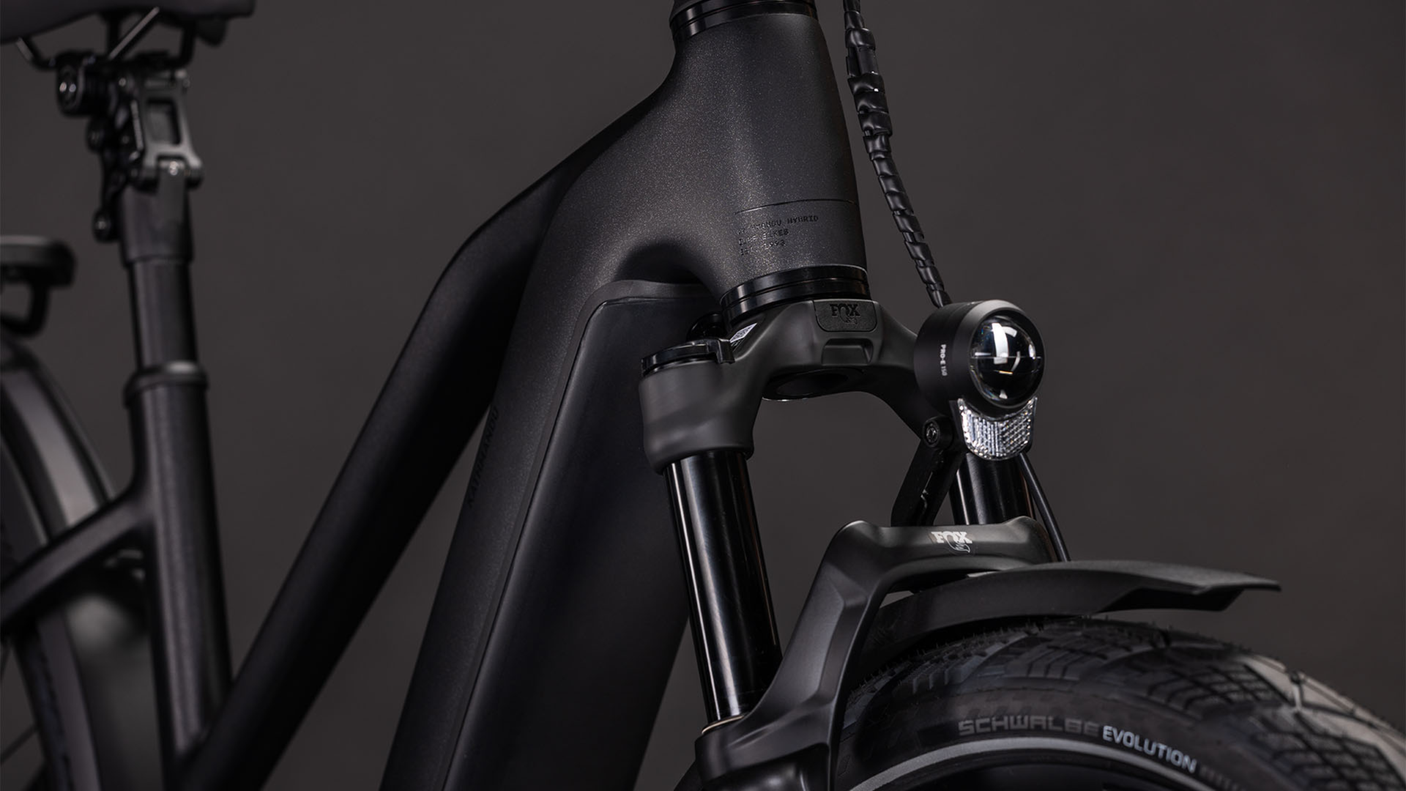 Cube Kathmandu Hybrid SLX 800 Trapez zilverstof´n´chroom