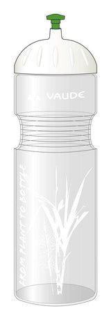 VAUDE Organic fietsdrinkfles 750ml transparant