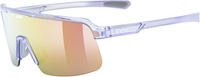 Uvex Dyrt fietsbril Clear / Mirror Red – aktuelle Variante