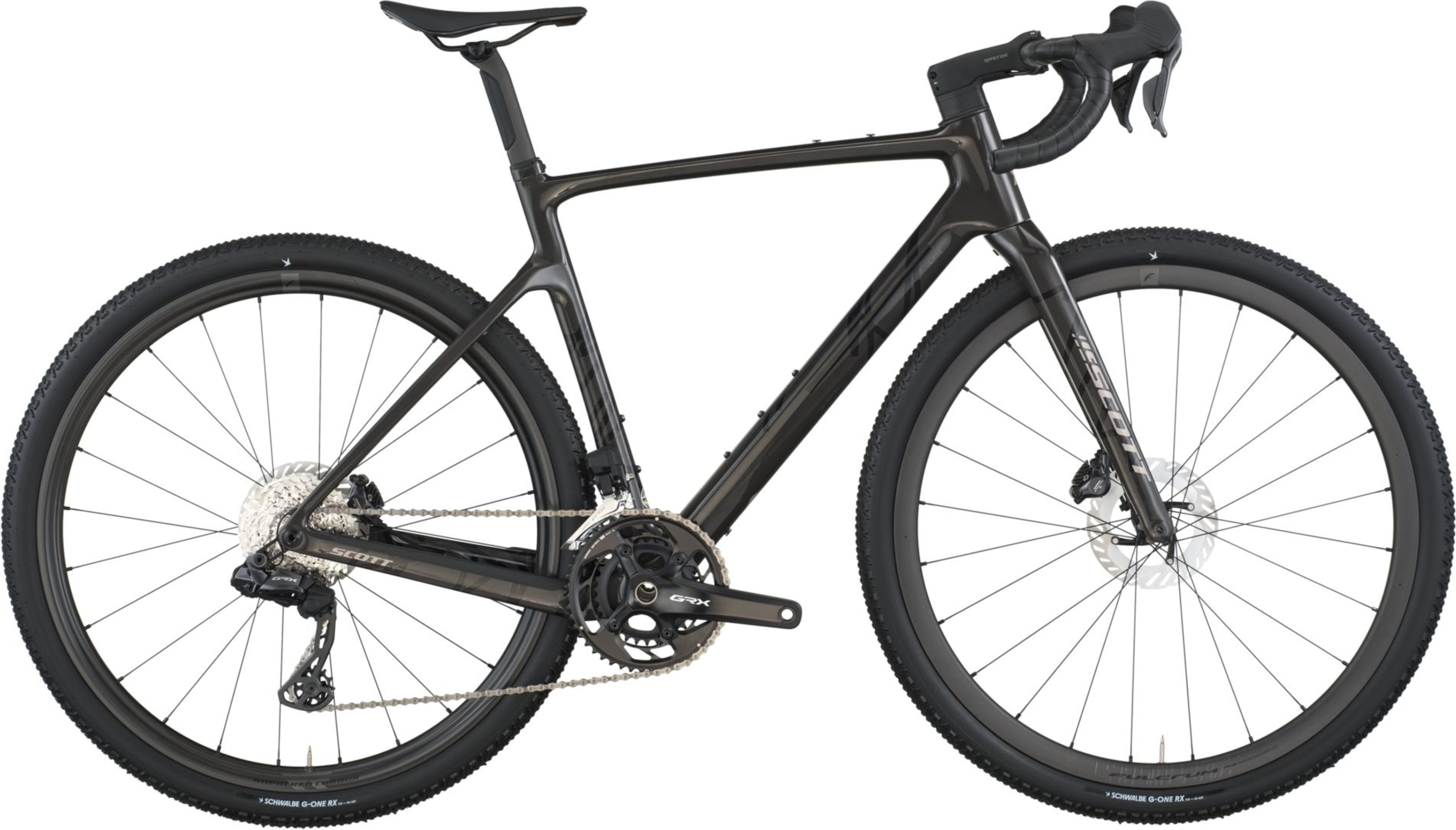 Scott Addict Gravel 15 carbon zwart
