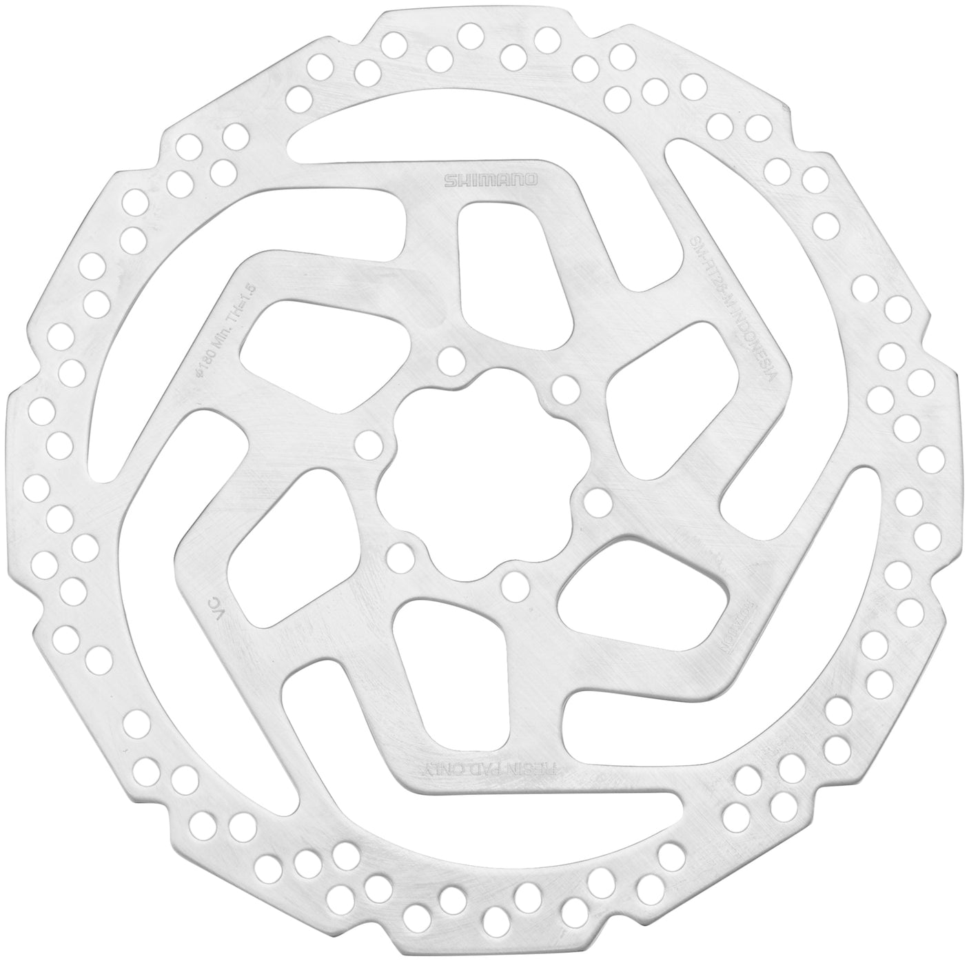 Shimano SM-RT26 remschijf 6-gaats 180mm