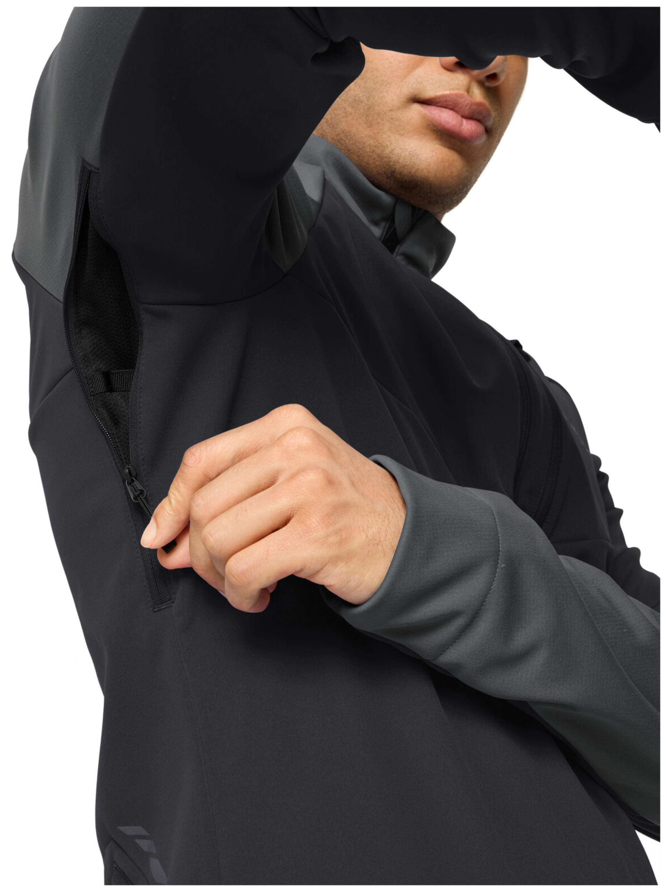 VAUDE Heren Posta Softshell Jas VII graphite